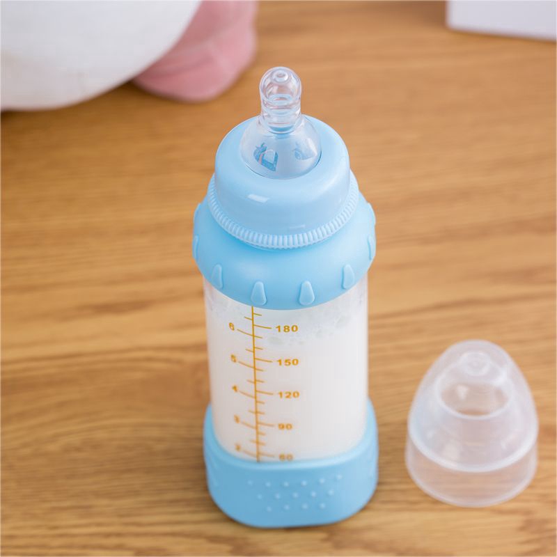 Poleey Dot Botol Susu Bayi Model Leher Standar Slim