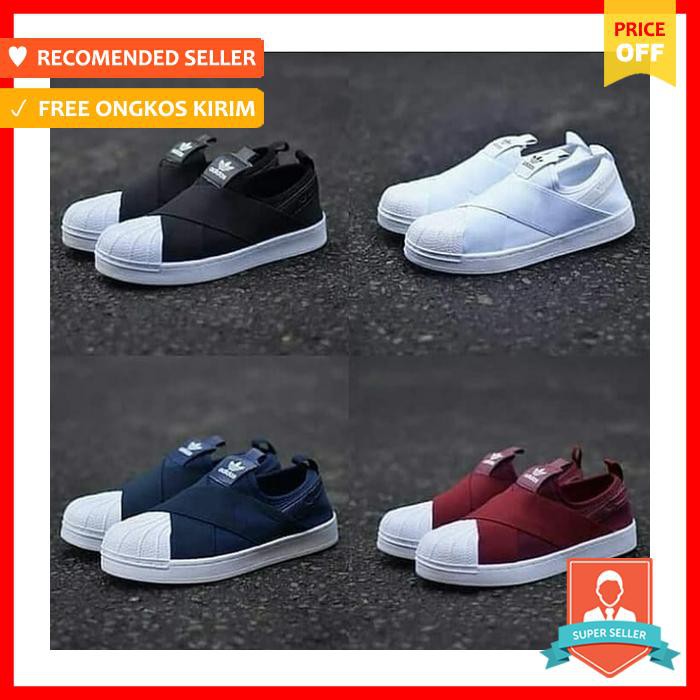 Sepatu Wanita Adidas Slip On /Superstar