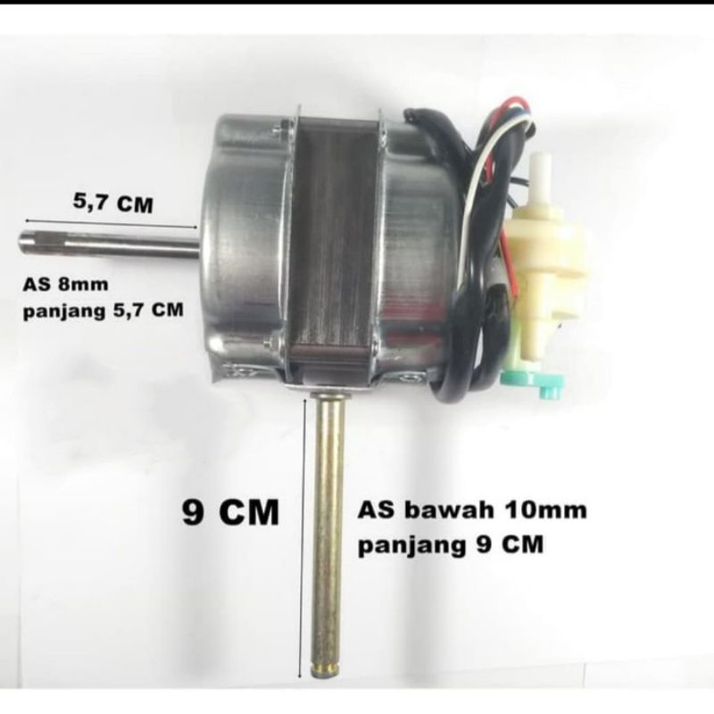 Dinamo/Mesin Kipas Advance Tds -  AS 6 CM  , Motor Kipas Angin Baling Baling Besi   16  &amp; 18  IN