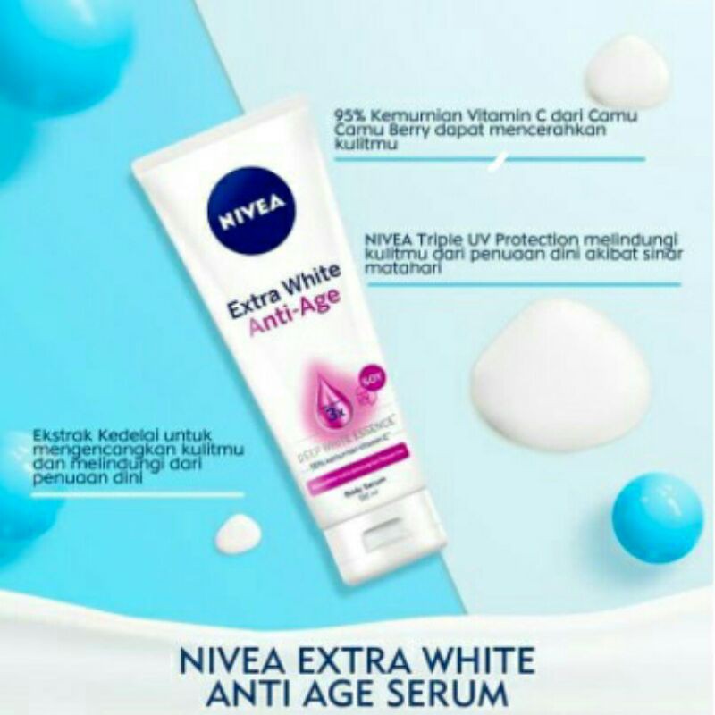 Nivea body serum 180ml