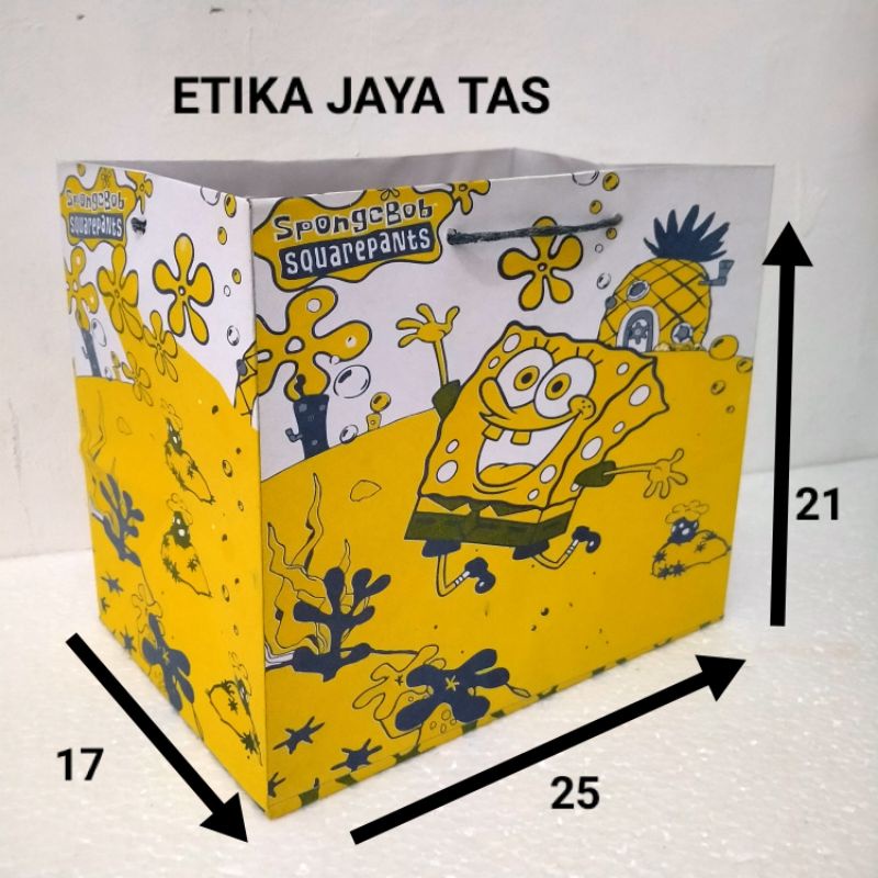 paperbag bento karakter/ tas ulang tahun