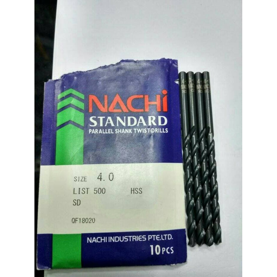 mata bor besi nachi 4mm/mata bor nachi 4mm