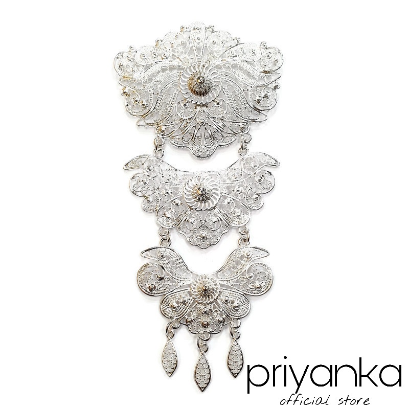 Bros Kebaya Size Besar/Bros Susun/Bros Kutubaru-New E - Putih