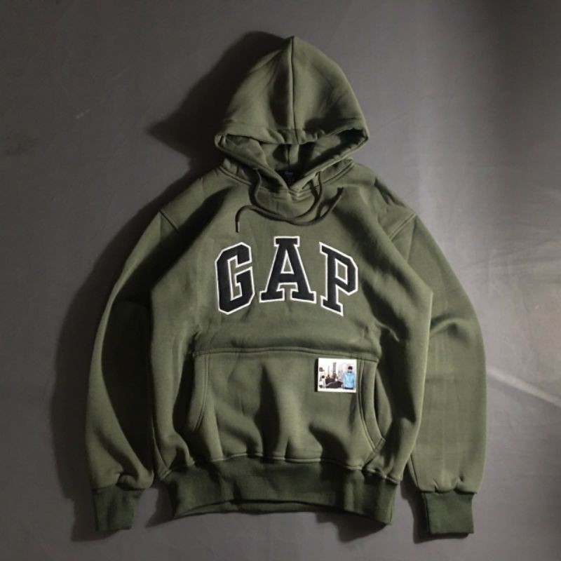 Jaket Hoodie GAP Warna Hijau