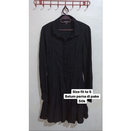 Tunik hitam polos