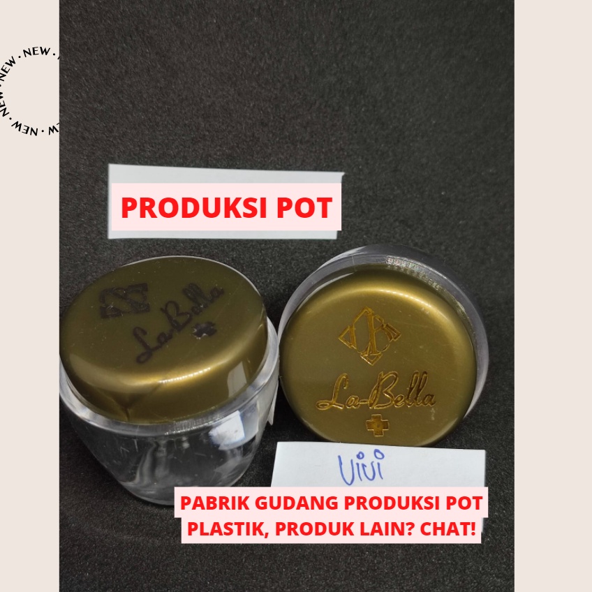 Pot Kosmetik Wadah Kosmetik Pot Cream Labella Pot Cream Gentong Pot Akrilik Labella Pot Kosmetik Cre