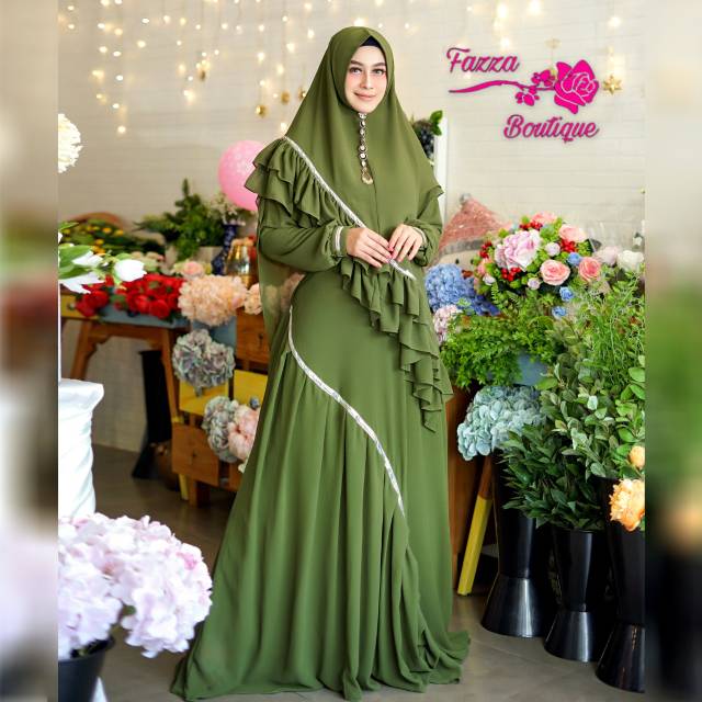 Gamis RUBY syari ORI faza boutique