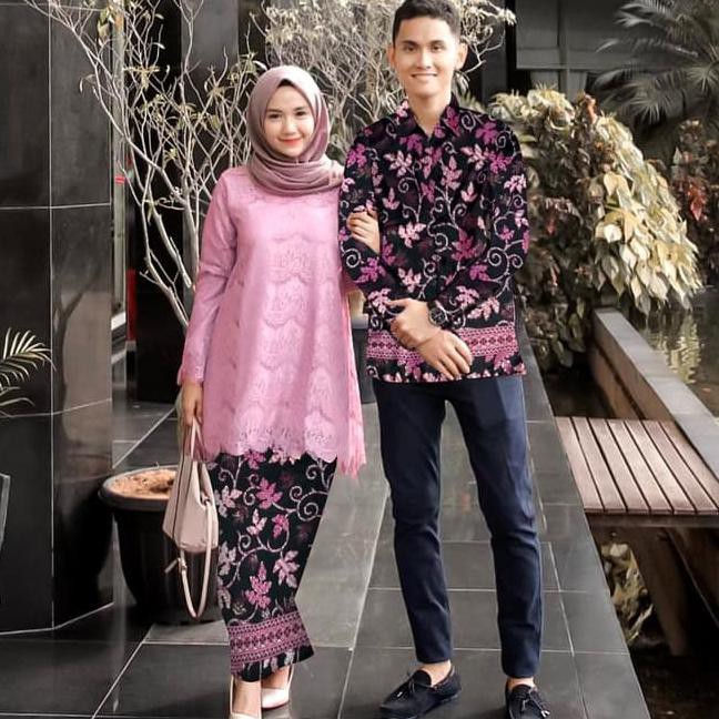 Baju Batik Couple Habiba Kebaya Set Wanita