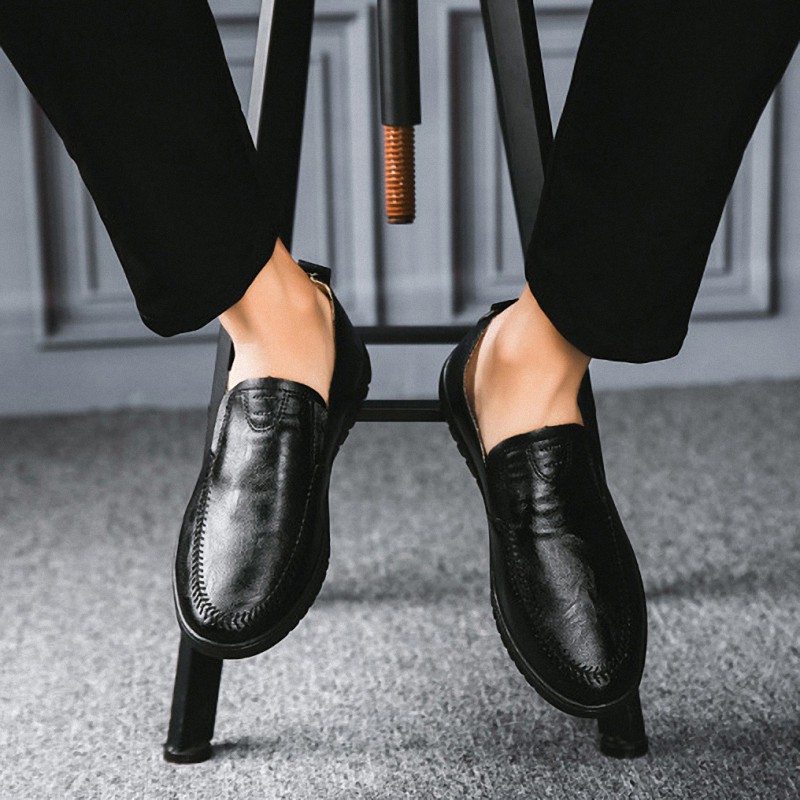 Toread Sepatu Casual Pria Bahan KUlit Sintetis Sepatu Kantor Formal Import MC404