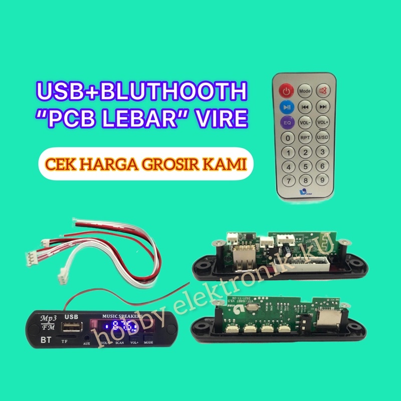 USB+BLUETOOTH “PCB LEBAR” VIRE