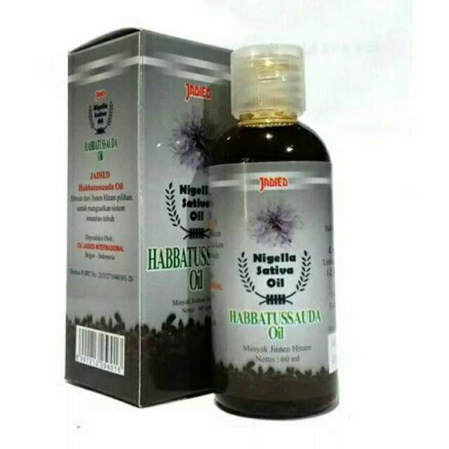 Gameela Minyak Habbat Jadied 60 Ml - Nigella Sativa Oil Habbatussauda Jinten Hitam Cumin Kalonji JSR