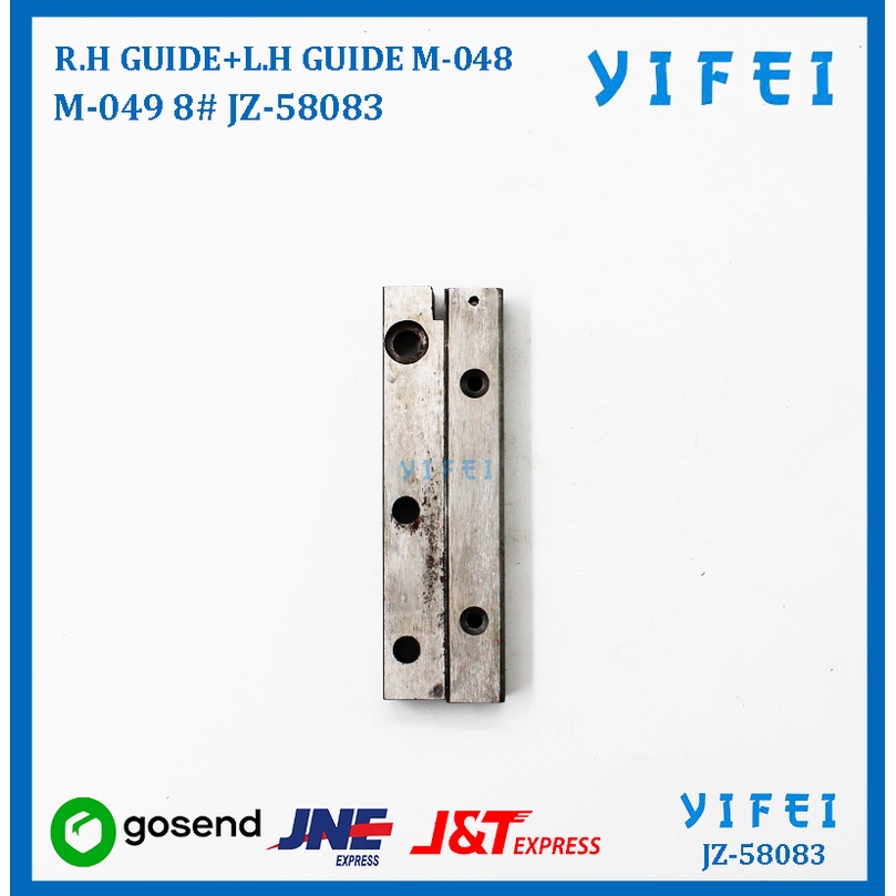 R.H GUIDE+L.H GUIDE M-048/M-049 8# MESIN POTONG KM KS AU YIFEI-58083