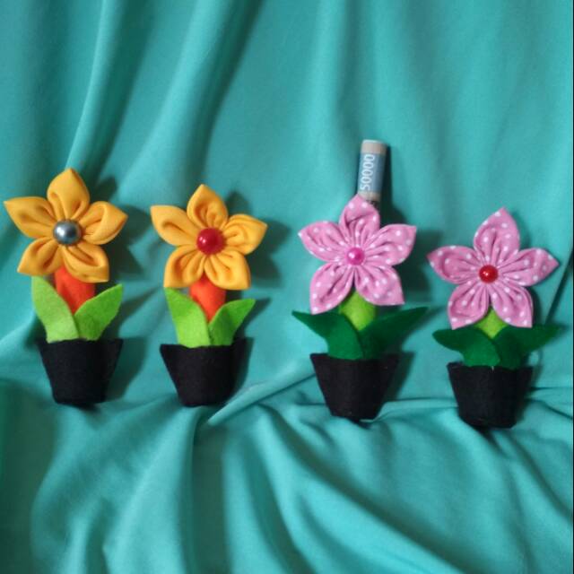 

amplop lebaran pot bunga