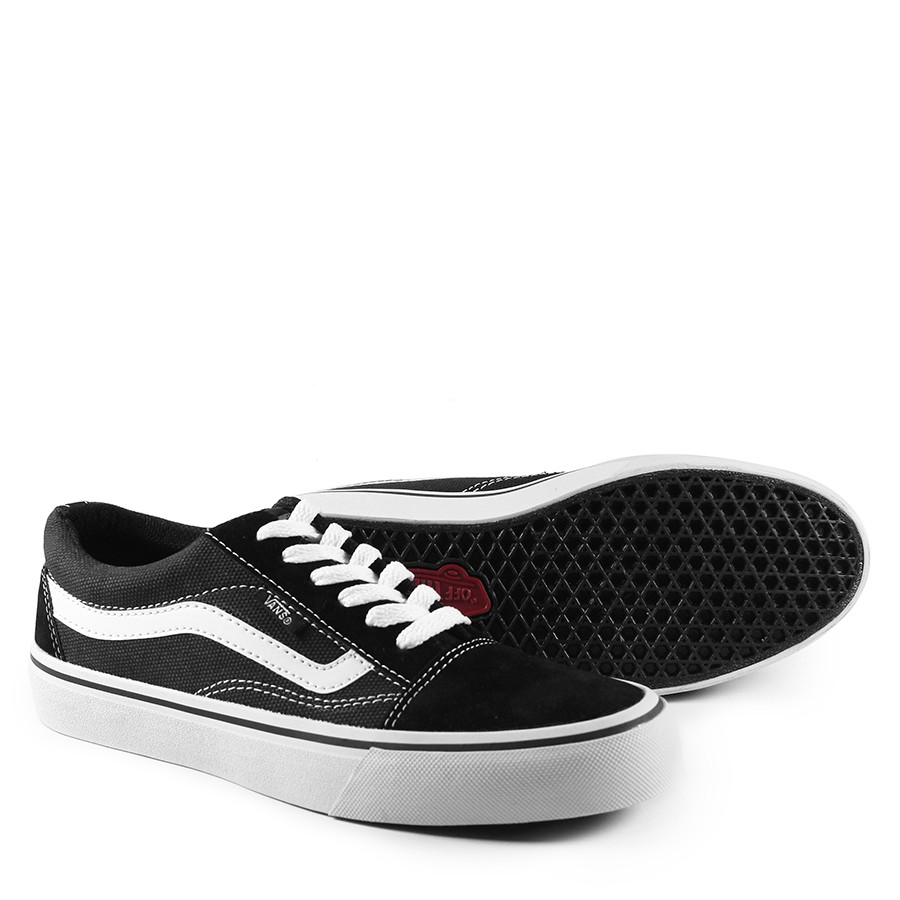 sepatu vans oldskool hitam putih sepatu sneakers casual murah