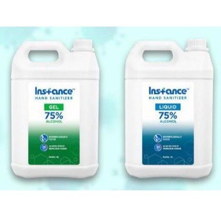 instance hand sanitizer 4 liter gel / liquid / hand sanitizer instance