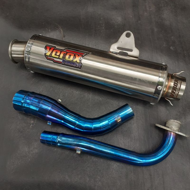Knalpot racing verox original VR1LONG For Nmax new,old/Aerox new,old/Vario125/150/Pcx/Adv/Scoopy/Bea