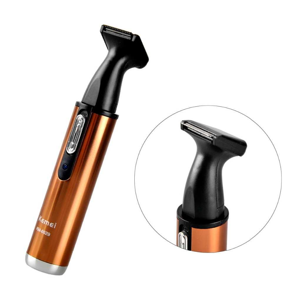 GIJ - Alat Cukur Elektrik Nose Ear Eyebrow Trimmer - KM-6629