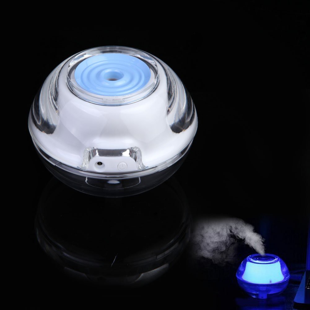 Crystal USB LED Night Light Air Humidifier - Bulat