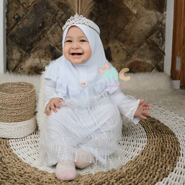 Grosir Gamis Anak Tile Pesta Lucu Bahan adem