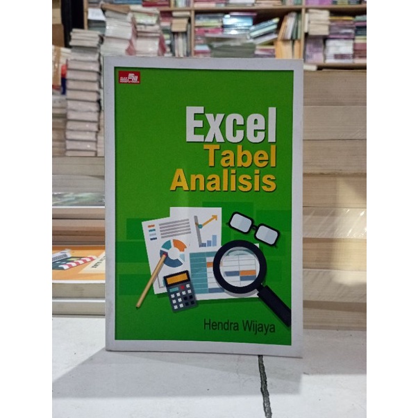 OBRAL BUKU KOMPUTER / BUKU PEMOGRAMAN / EXCEL TABEL ANALISIS / MEMBUAT MS EXCEL / VISUAL VIDEO / INTELIGENSI SQL / JAVA NETBEANS / MY SQL / MICROSOFT ACCES / AKUNTANSI / CORELDRAW / MEMBUAT WEBSITE / MICROSOFT OFFICE / GOOGLE / AUTO CAD / MURAH ORIGINAL-EXCEL TABEL ANALISI