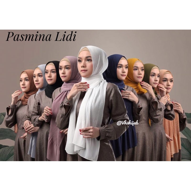 Pasmina Lidi ANNA plisket ceruty babydoll / shawl