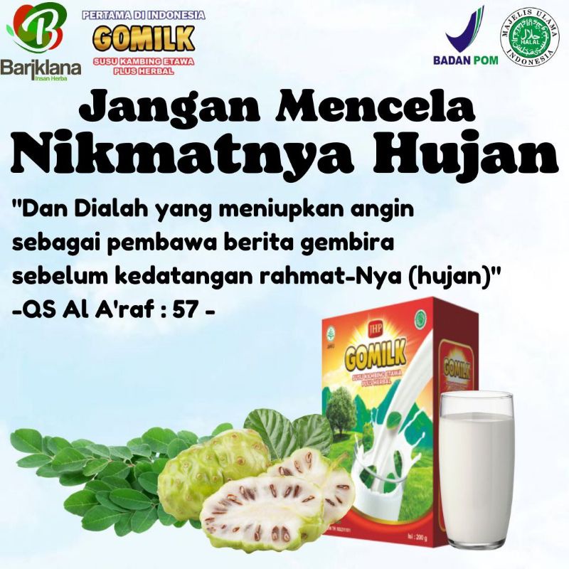 

Gomilk Susu kambing plus Herbal