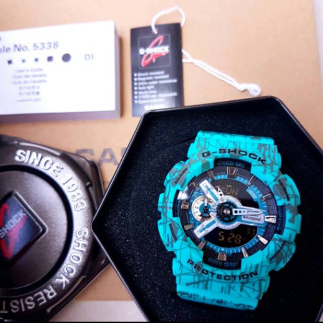 

Hrga 400rb (d 4,6cm) Gshock GA110 AUTOLIGHT AKTIF incl box & manual book & paper bag.jpg1