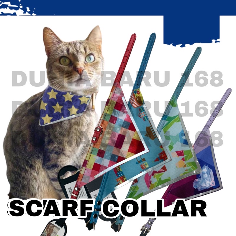 scarf collar kucing | kalung kucing