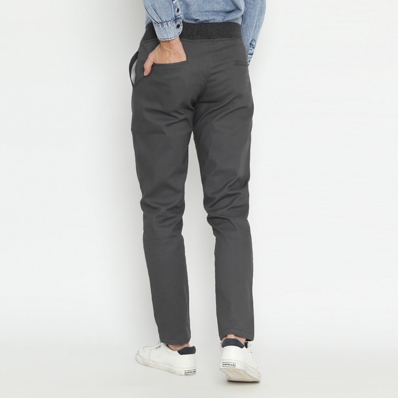 Celana Chino Rib Rip Panjang Karet Kolor Premium Pria Celana Kerja Formal Rip Rib Panjang Chinos Cinos Karet Pria