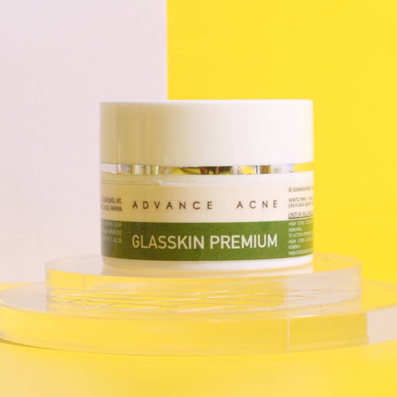 [WAJIB KONSULTASI] ADVANCE KRIM LANJUTAN GLASS SKIN ACNE NIGHT CREAM || GLASS SKIN ACNE NIGHT CREAM