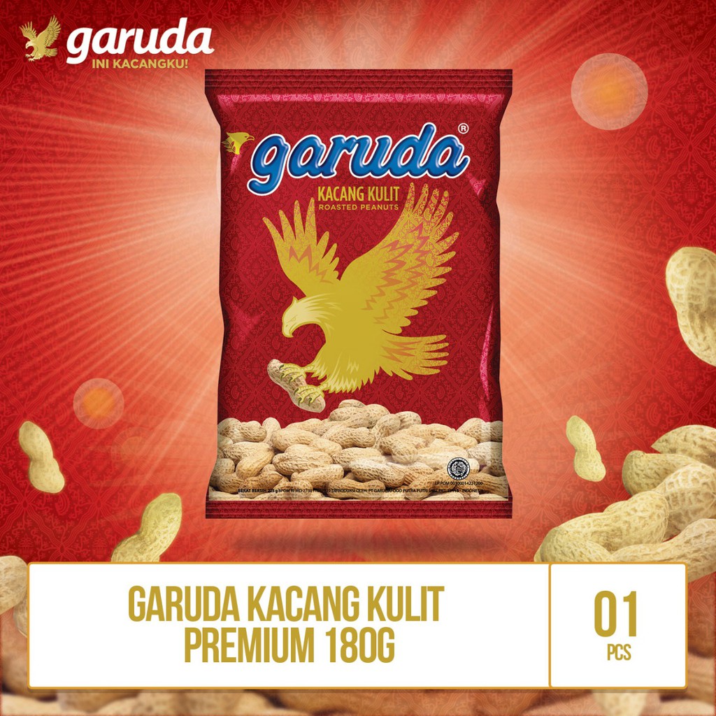 

GC2 Garuda Kacang Kulit Premium 180 gr