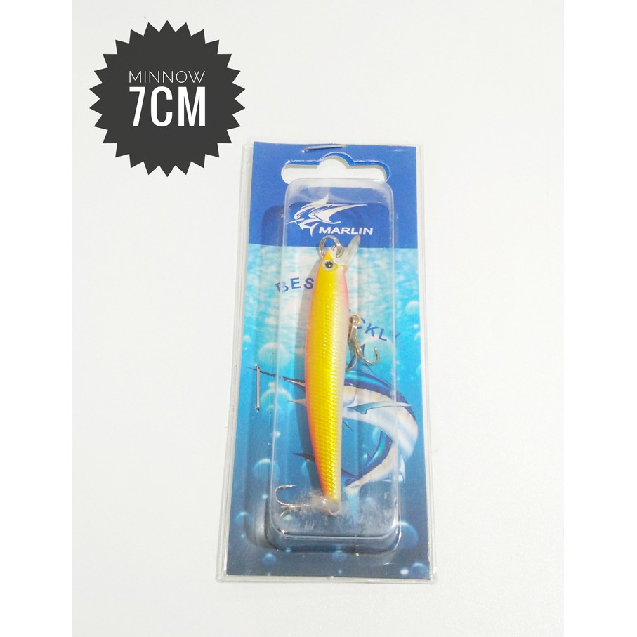 UMPAN PANCING LURE MINNOW 7CM