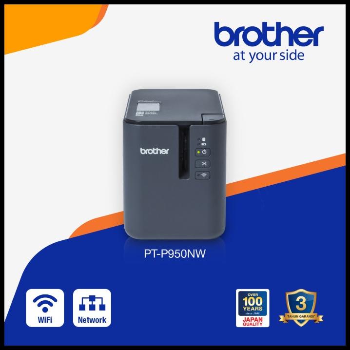 Brother Printer Label Pt-P950Nw Label Maker / Pembuat Label Pt P950Nw