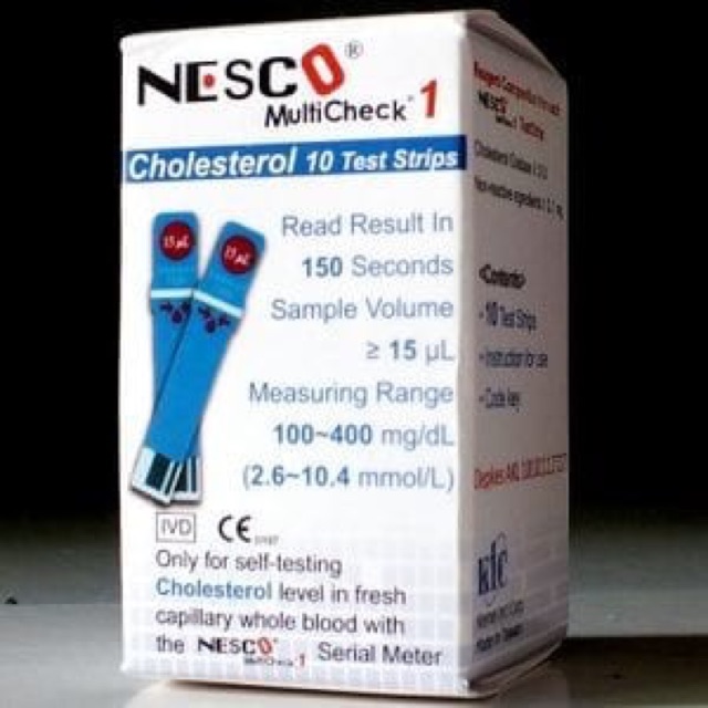 Strip NESCO Cholesterol Murah / strip nesco kolesterol
