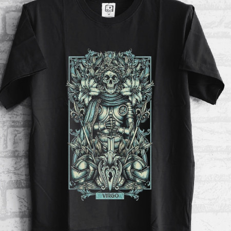 KAOS BAND METAL TSHIRT HEAVY METAL Virgo