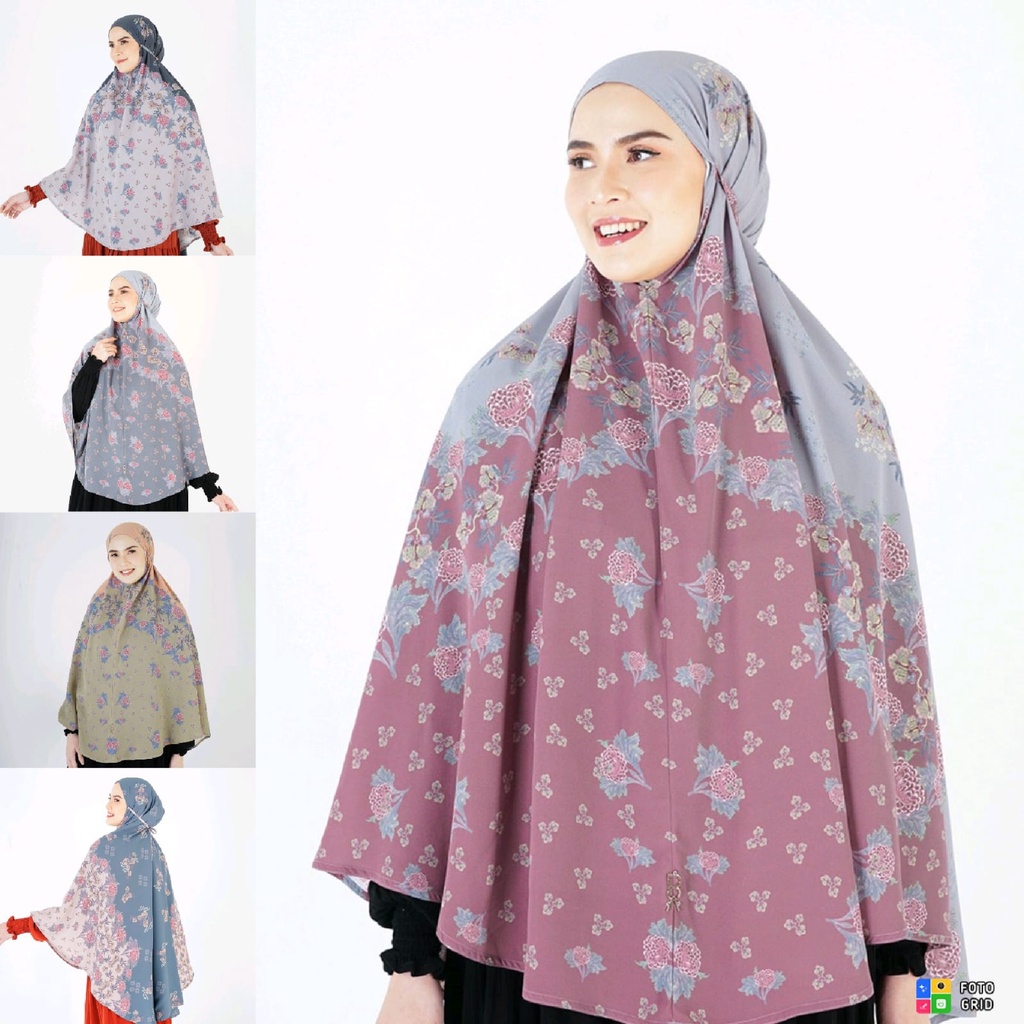 DOA BAITI KAMILA SERIES SYARI OCEAN SIDE, CHIVE, DOVER GREY, ALPACA, ROSEBERRY