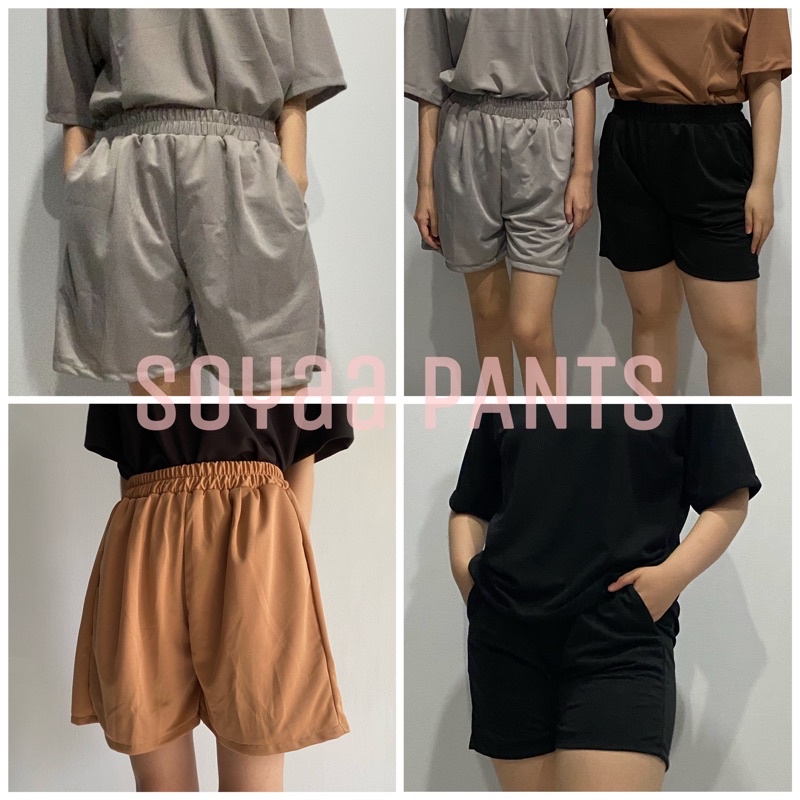 Celana pendek wanita Soyaa Pants - Celana Pendek Wanita Kekinian - Celana santai wanita - Short pants - Celana pendek murah