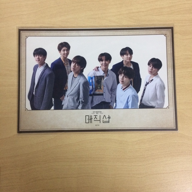 BTS Postcard / Photocard 5th Muster LG U+