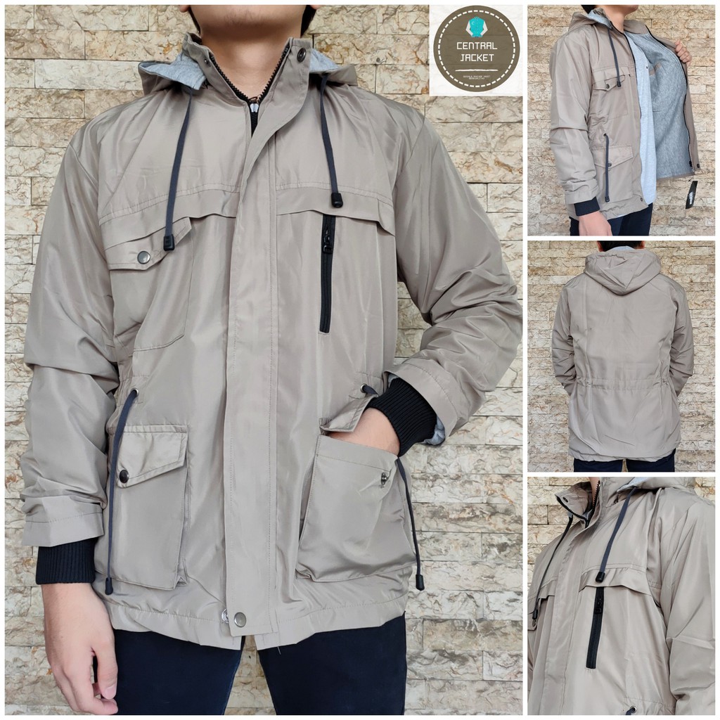 JAKET PARKA PRIA TASLAN WATERPROOF - JAKET PRIA PARKA OUTDOOR TASLAN MAYER PREMIUM