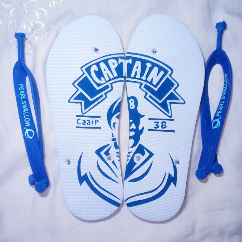 Sandal Swallow ukir gambar pilih sendiri