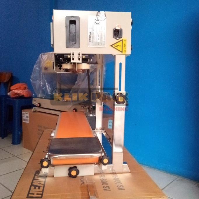Mesin Sealer Kemasan Standing Pouch Continuous Band Sealer Fr-800 Pv