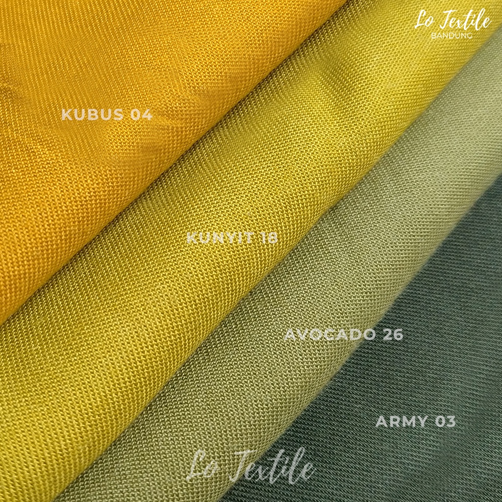 Kain Rayon Twill Premium 100% Katun 0.5 Meter - Rayon Polos Cotton Lembut Adem