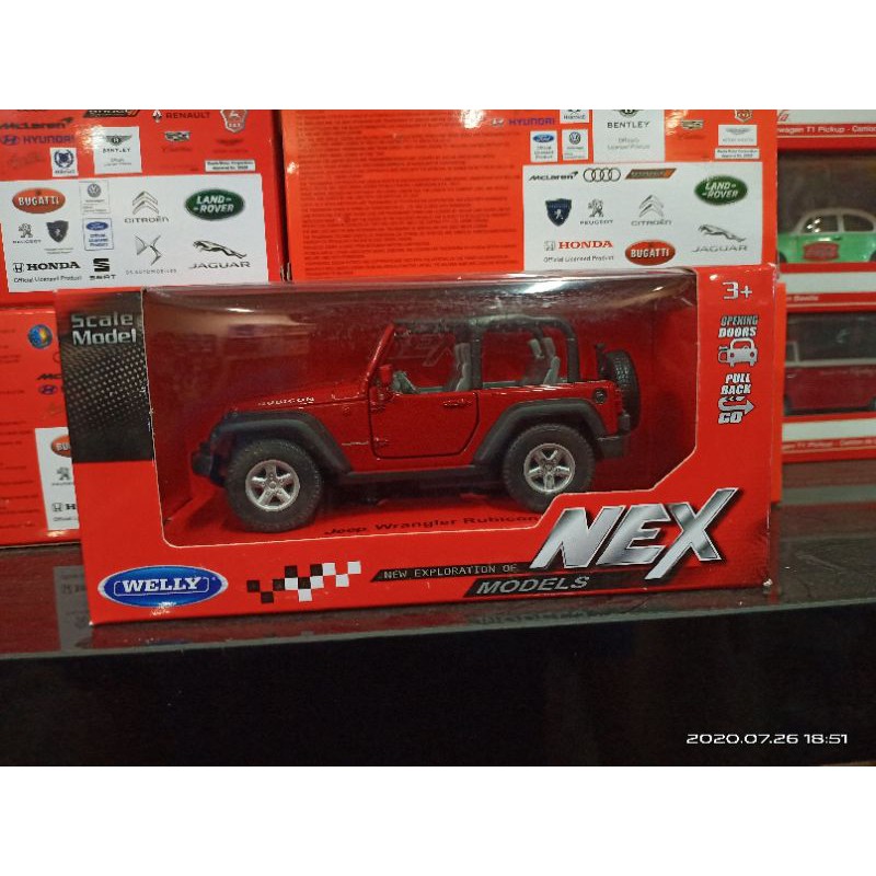 Welly Nex -land rover- vw combee-wrangler