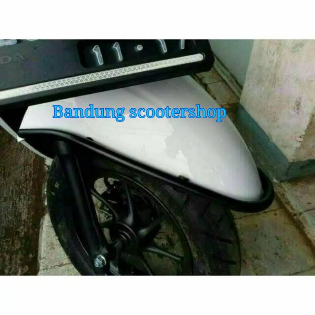 Aksesoris scoopy new 2017 bumper scoopy list body depan scoopy Bagus