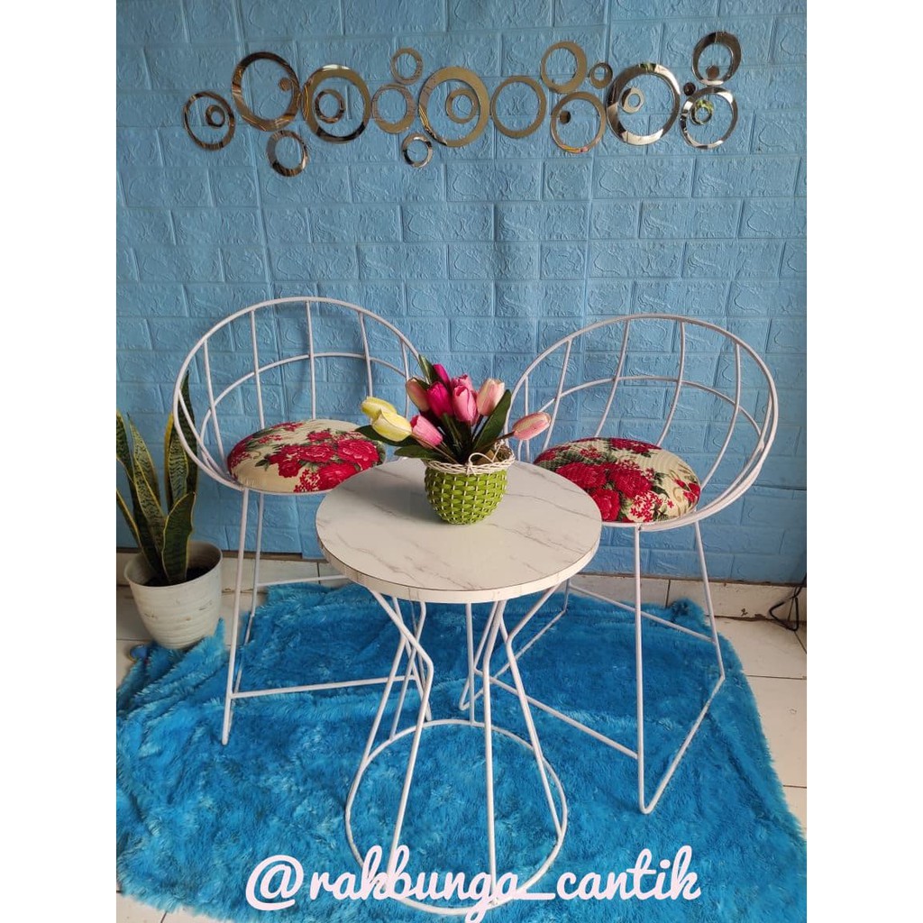 RAK BUNGA STANDING POT MINIMALIS SUSUN BESI RAK BUNGA KAYU GANTUNG RAK DINDING RAK BUNGA SHABBY R08