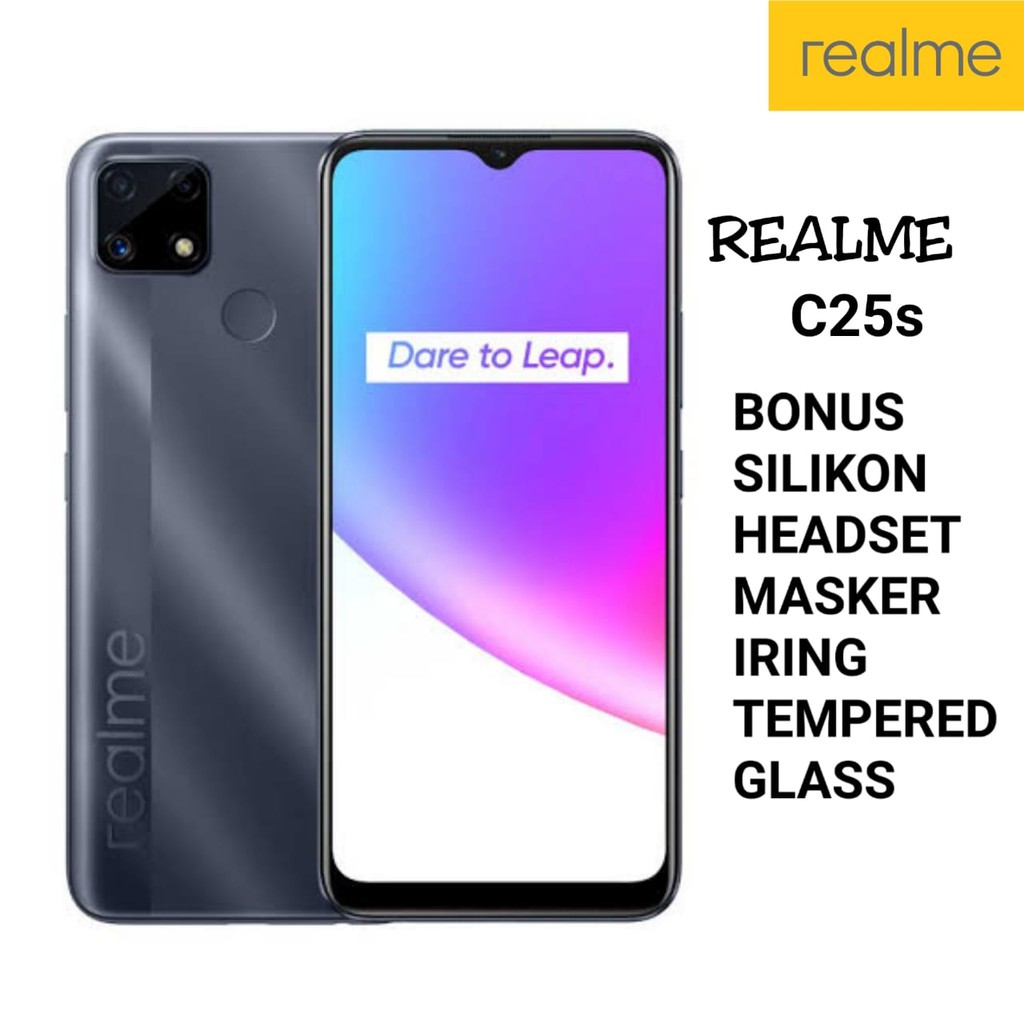 REALME C25S 4/128 & C25 4/64 & 4/128 NEW GRS RESMI REALME | Shopee ...