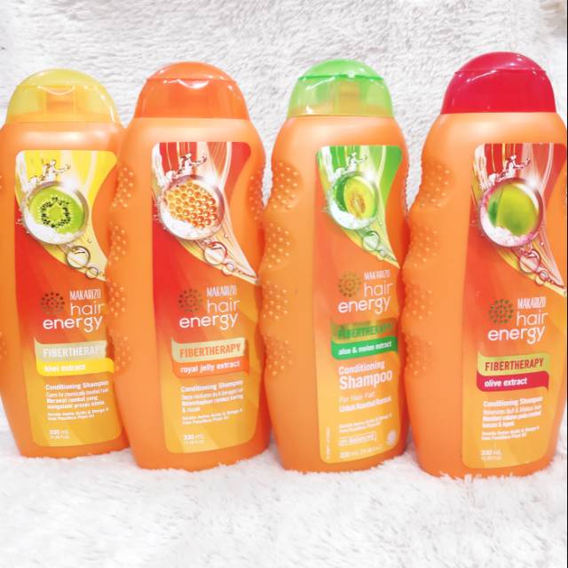 (330ml) Makarizo Hair Energy Creambath Fibertherapy Hair & Scalp Cream / Shampoo Makarizo