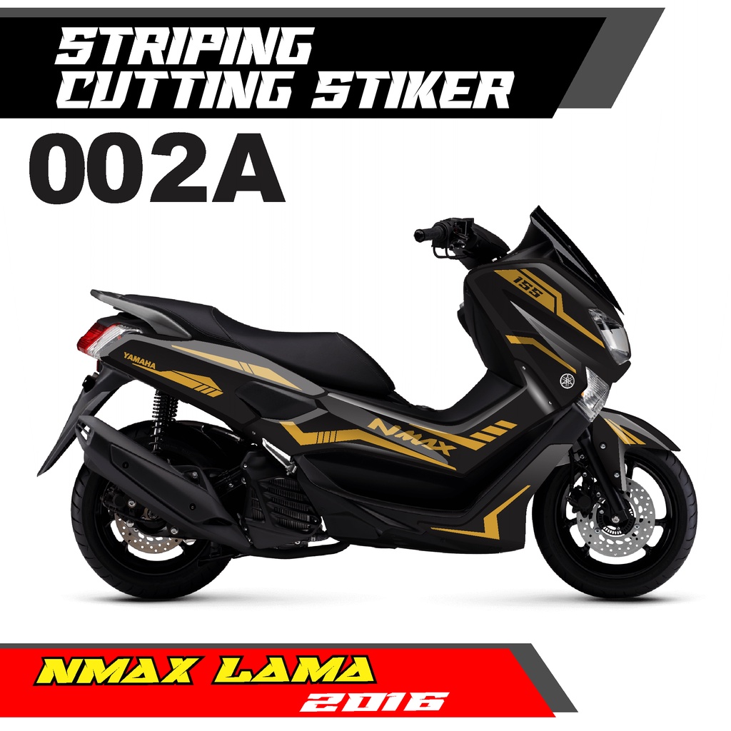 Cutting Stiker / Striping Motor Variasi NMAX 155 LAMA 2017 - 02