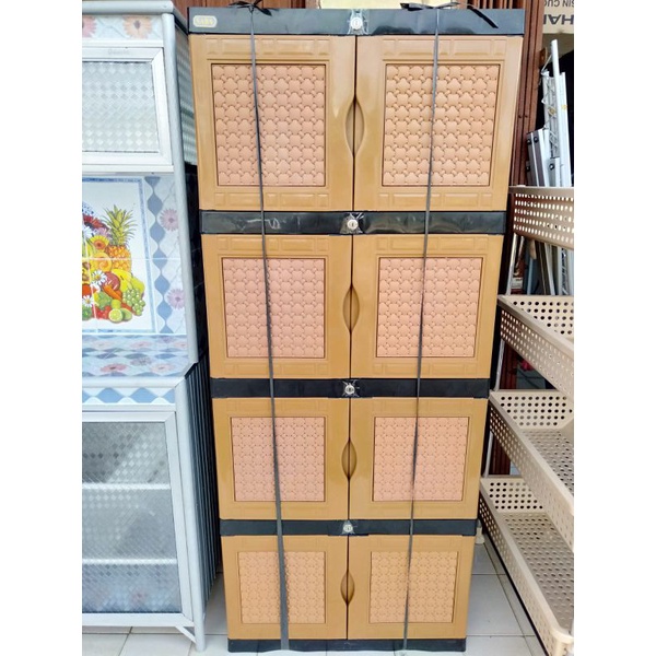 Lemari plastik 4tingkat