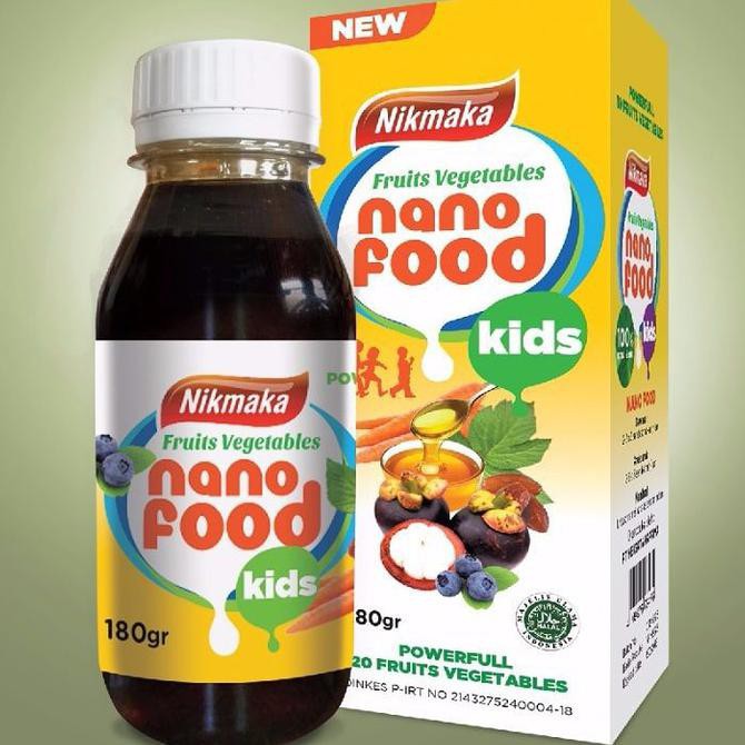 STOK TERBATAS Nano Food Kids : Vegetables with 20 Herbal Pilihan MURAAH